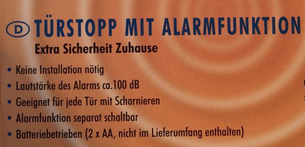 Türstopper mit Alarm
